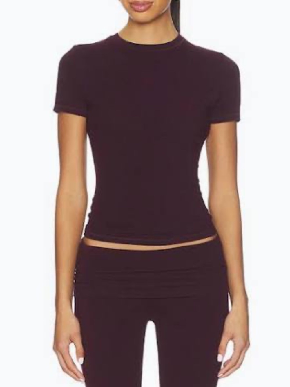 Skims Cotton Jersey T-Shirt